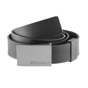 Stuburt Mens Bonded Leather Golf Waist Belt / Slate Grey